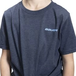 Bauer Exploded Icon Tee - Youth - Blue -Hockey Equipment Store bauer bauer exploded icon tee youth blue 2