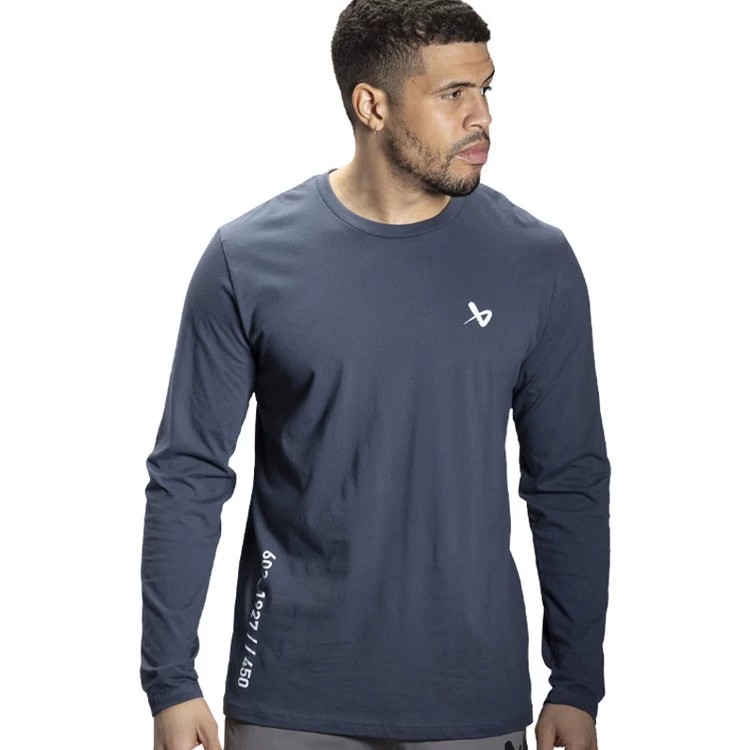 Bauer Long Sleeve Heritage Tee - Senior - Gray 3 Bauer Long Sleeve Heritage Tee - Senior - Gray