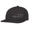 CCM Camo Flatbrim Snapback Cap - Black -Hockey Equipment Store ccm ccm camo flatbrim snapback cap black