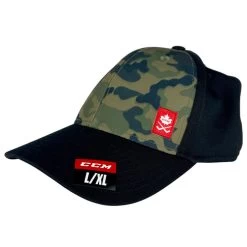 CCM Camo Leaf Structured Flex Cap -Hockey Equipment Store ccm ccm camo leaf structured flex cap 1