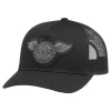 CCM Monochrome Meshback Trucker Cap - Black -Hockey Equipment Store ccm ccm monochrome meshback trucker cap black