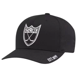 CCM Monochrome Structured Adjustable Cap - Black
