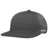 CCM Team Flatbrim Snapback Cap - Carbon -Hockey Equipment Store ccm ccm team flatbrim snapback cap carbon