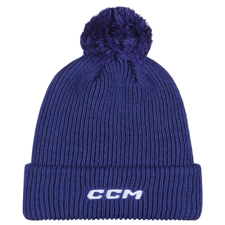 CCM Team Pom Knit - Dark Blue 3 CCM Team Pom Knit - Dark Blue