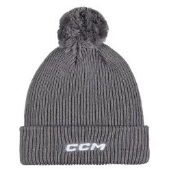CCM Team Pom Knit - Dark Heather Grey