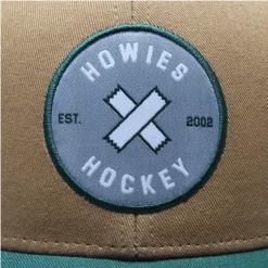 Howies Hockey - Lid - The Cross Check - Green/Brown -Hockey Equipment Store howies hockey howies hockey lid the cross check gr 2