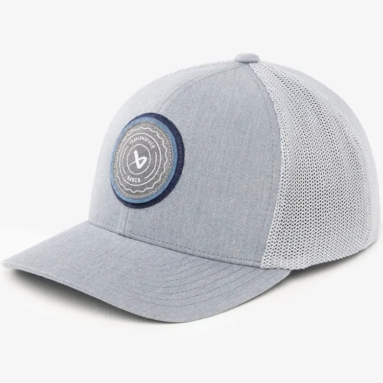 Bauer - Travis Mathew - BA Patch Hat - Heather Grey 4 Bauer - Travis Mathew - BA Patch Hat - Heather Grey - Image 2
