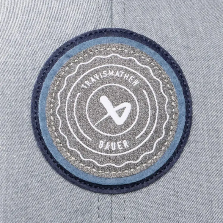 Bauer - Travis Mathew - BA Patch Hat - Heather Grey 5 Bauer - Travis Mathew - BA Patch Hat - Heather Grey - Image 3