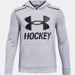 Under Armour Hockey Graphic Hoody - Youth - Mod Gray