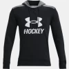 Under Armour Hockey Icon Hoody - Adult - Black -Hockey Equipment Store under armour hockey icon hoody adult black