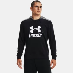 Under Armour Hockey Icon Hoody - Adult - Black -Hockey Equipment Store under armour hockey icon hoody adult black 2