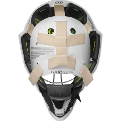 Warrior R/F2 E Certified Goal Helmet - Junior - White -Hockey Equipment Store warrior warrior r f2 e certified goal helmet junio 3